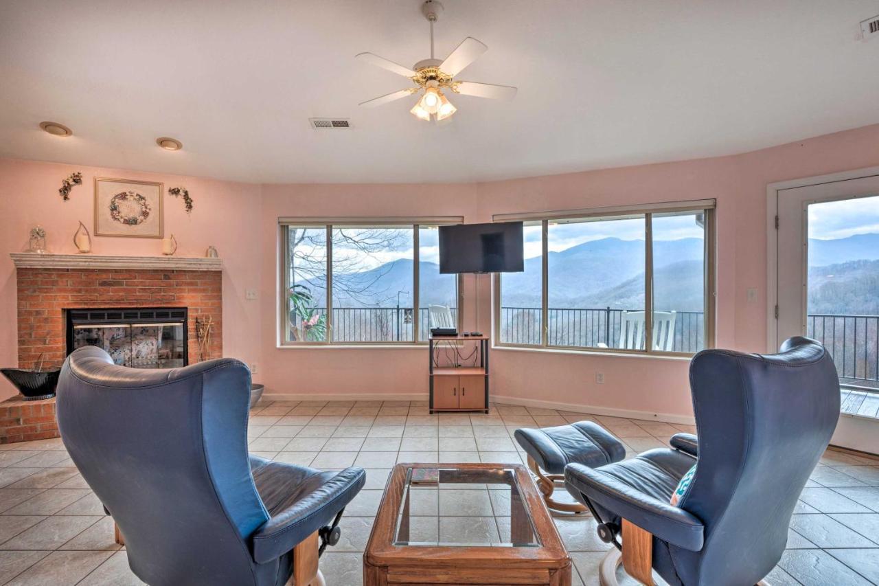 Charming Burnsville Apt With Mountain Views And Deck! Exteriör bild