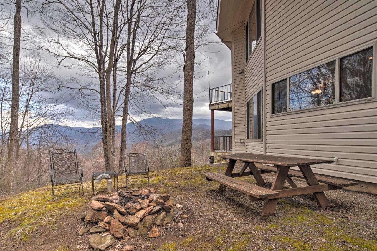 Charming Burnsville Apt With Mountain Views And Deck! Exteriör bild