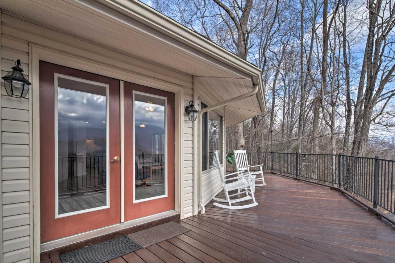 Charming Burnsville Apt With Mountain Views And Deck! Exteriör bild