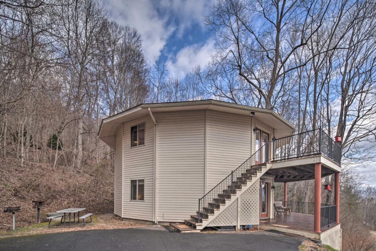 Charming Burnsville Apt With Mountain Views And Deck! Exteriör bild